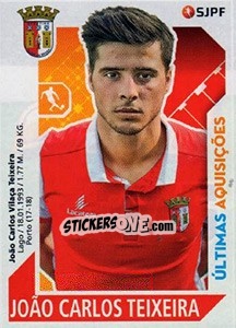 Sticker João Carlos Teixeira - Futebol 2017-2018 n. 375 - Panini
