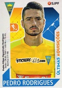 Sticker Pedro Rodrigues - Futebol 2017-2018 - Panini