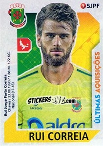 Sticker Rui Correia - Futebol 2017-2018 - Panini