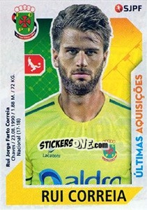 Sticker Rui Correia - Futebol 2017-2018 n. 383 - Panini