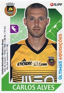 Sticker Carlos Alves - Futebol 2017-2018 n. 389 - Panini
