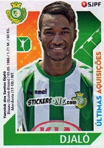 Sticker Yannick Djaló - Futebol 2017-2018 n. 395 - Panini