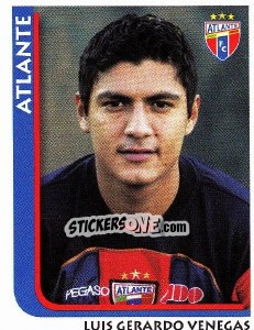 Sticker Luis Gerardo Venegas - Superfutbol Mexico 2009 n. 4 - Panini
