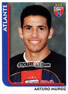 Sticker Arturo Munoz - Superfutbol Mexico 2009 - Panini