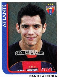 Sticker Daniel Arreola - Superfutbol Mexico 2009 n. 18 - Panini