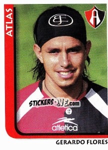 Sticker Gerardo Flores - Superfutbol Mexico 2009 - Panini