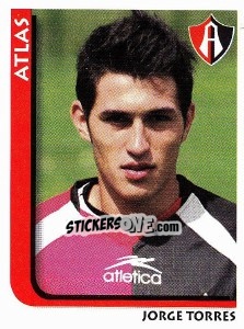 Sticker Jorge Torres - Superfutbol Mexico 2009 n. 28 - Panini