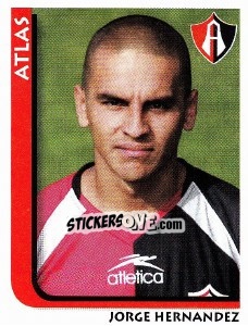 Sticker Jorge Hernandez - Superfutbol Mexico 2009 n. 29 - Panini