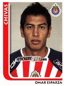 Sticker Omar Esparza - Superfutbol Mexico 2009 - Panini