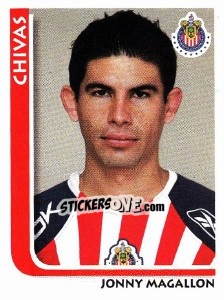 Figurina Jonny Magallon - Superfutbol Mexico 2009 - Panini