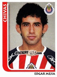 Figurina Edgar Mejia - Superfutbol Mexico 2009 n. 46 - Panini