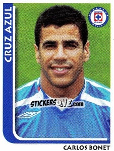Sticker Carlos Bonet - Superfutbol Mexico 2009 n. 63 - Panini