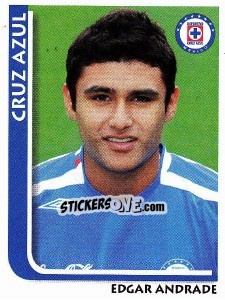 Sticker Edgar Andrade - Superfutbol Mexico 2009 n. 67 - Panini