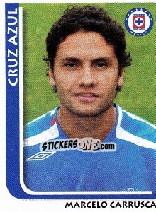 Sticker Marcelo Carrusca - Superfutbol Mexico 2009 n. 70 - Panini