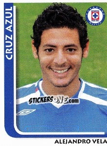 Sticker Alejandro Vela - Superfutbol Mexico 2009 n. 72 - Panini