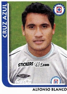 Cromo Alfonso Blanco - Superfutbol Mexico 2009 - Panini