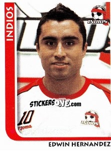 Sticker Edwin Hernandez - Superfutbol Mexico 2009 - Panini