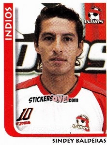 Sticker Sindey Balderas - Superfutbol Mexico 2009 - Panini