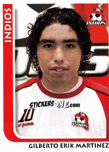 Sticker Gilberto Erik Martinez - Superfutbol Mexico 2009 - Panini