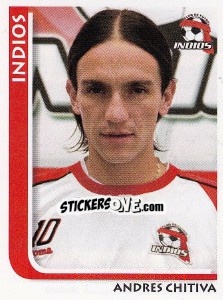 Sticker Andres Chitiva - Superfutbol Mexico 2009 n. 89 - Panini