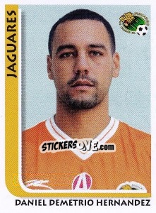 Sticker Daniel Demetrio Hernandez - Superfutbol Mexico 2009 n. 100 - Panini