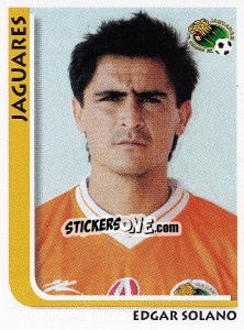 Sticker Edgar Solano - Superfutbol Mexico 2009 - Panini