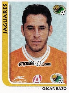 Sticker Oscar Razo - Superfutbol Mexico 2009 n. 104 - Panini