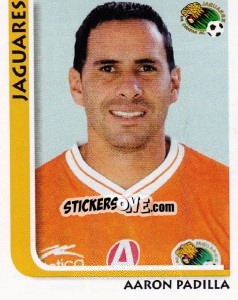 Cromo Aaron Padilla - Superfutbol Mexico 2009 - Panini