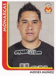 Sticker Moises Munoz - Superfutbol Mexico 2009 - Panini