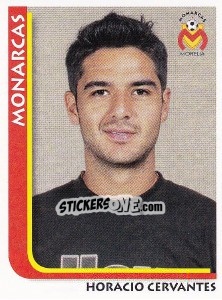 Sticker Horacio Cervantes - Superfutbol Mexico 2009 - Panini