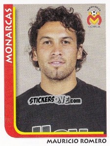 Sticker Mauricio Romero - Superfutbol Mexico 2009 - Panini