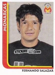 Cromo Fernando Salazar - Superfutbol Mexico 2009 - Panini