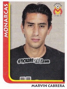Sticker Marvin Cabrera - Superfutbol Mexico 2009 n. 124 - Panini
