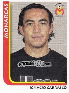 Cromo Ignacio Carrasco - Superfutbol Mexico 2009 - Panini