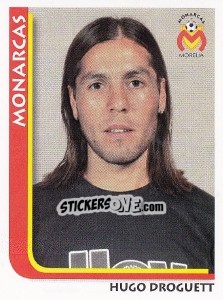 Sticker Hugo Droguett - Superfutbol Mexico 2009 - Panini