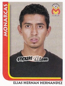 Sticker Elias Hernan Hernandez - Superfutbol Mexico 2009 n. 129 - Panini