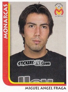 Sticker Miguel Angel Fraga - Superfutbol Mexico 2009 - Panini