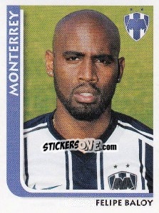 Sticker Felipe Baloy - Superfutbol Mexico 2009 n. 136 - Panini