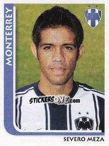Sticker Severo Meza - Superfutbol Mexico 2009 n. 137 - Panini