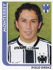 Sticker Diego Ordaz - Superfutbol Mexico 2009 n. 138 - Panini