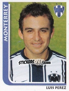 Sticker Luis Perez - Superfutbol Mexico 2009 n. 141 - Panini