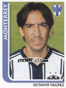 Sticker Octavio Valdez - Superfutbol Mexico 2009 - Panini