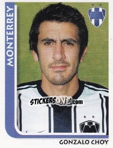Sticker Gonzalo Choy - Superfutbol Mexico 2009 n. 147 - Panini