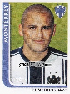 Cromo Humberto Suazo - Superfutbol Mexico 2009 - Panini