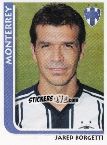 Sticker Jared Borgetti - Superfutbol Mexico 2009 - Panini