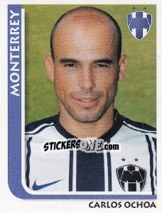 Sticker Carlos Ochoa - Superfutbol Mexico 2009 n. 150 - Panini