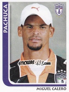 Sticker Miguel Calero - Superfutbol Mexico 2009 n. 154 - Panini