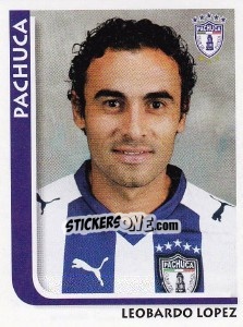 Sticker Leobardo Lopez - Superfutbol Mexico 2009 n. 156 - Panini