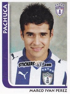 Figurina Marco Ivan Perez - Superfutbol Mexico 2009 - Panini