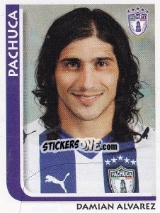 Sticker Damian Alvarez - Superfutbol Mexico 2009 n. 161 - Panini